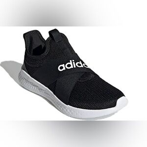 Adidas Puremotion Adapt Slip On Black Sneakers Size 10
